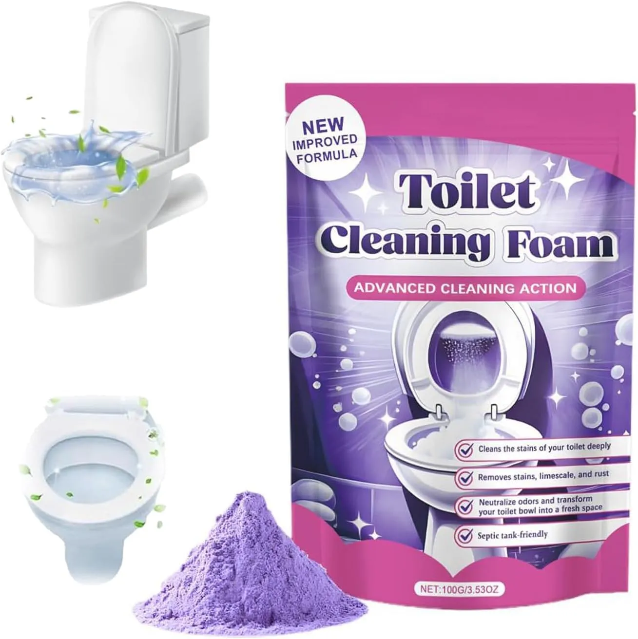 FizzClean toilet cleaner product image