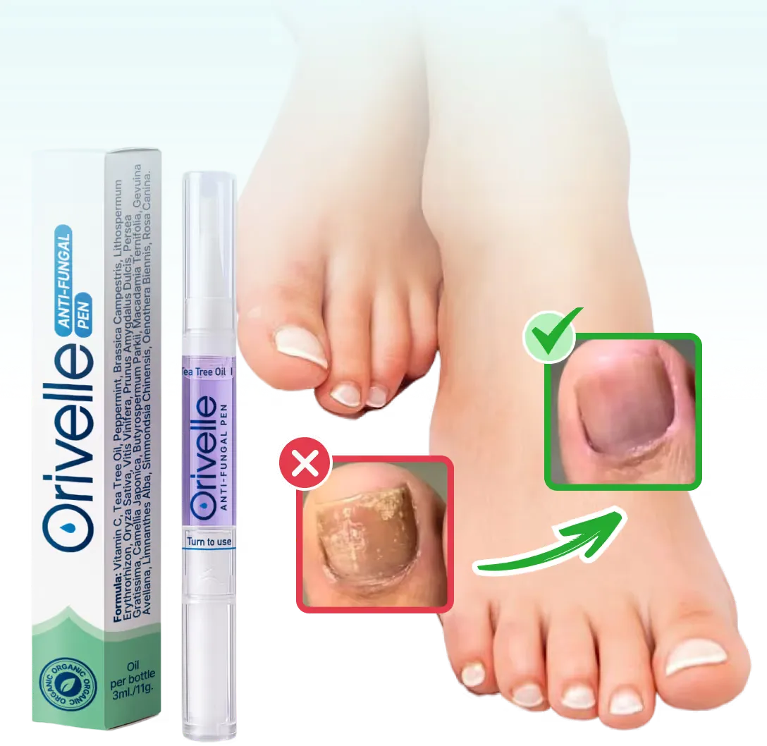 Orivelle nail care pen and product presentation