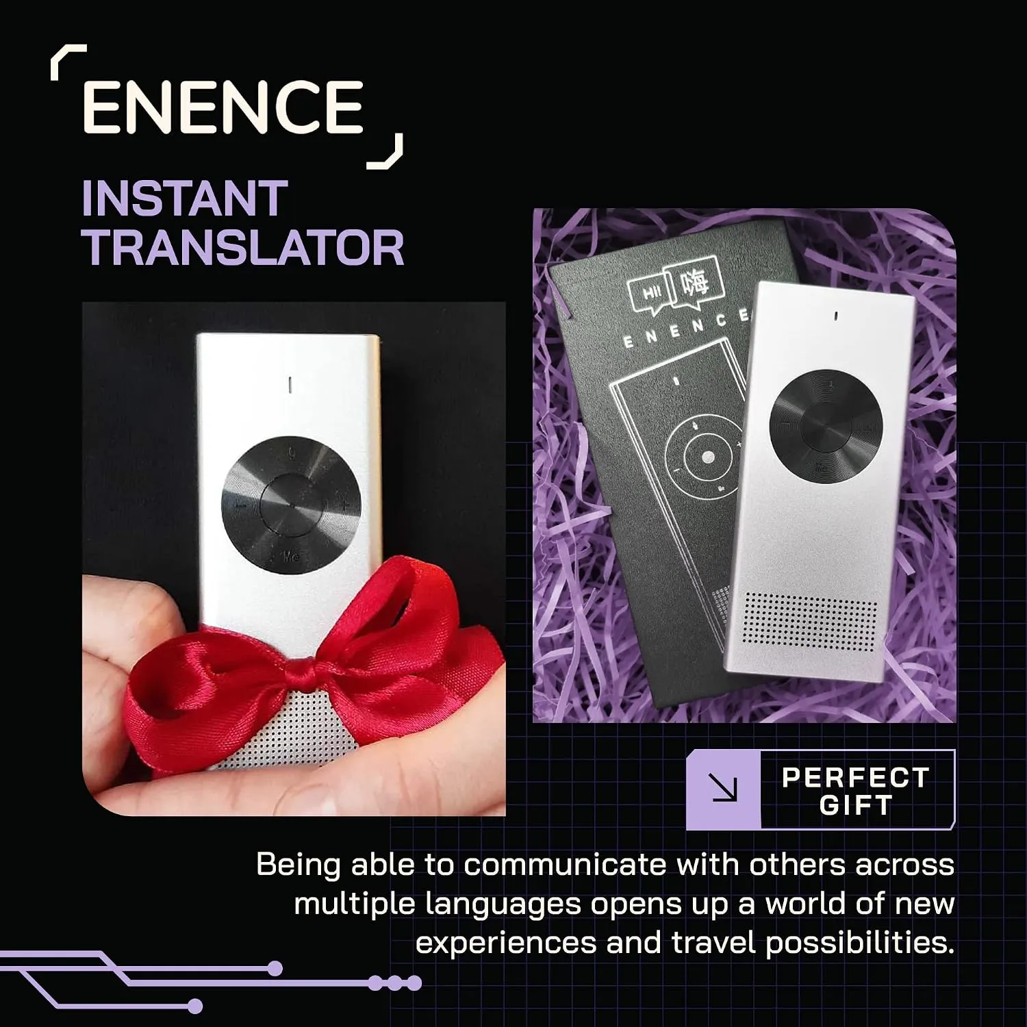 Enence Translator product and accessories