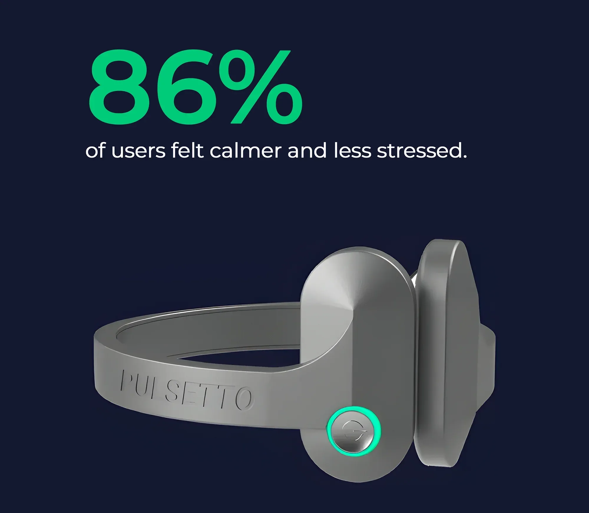 Pulsetto FIT wellness wearable lifestyle image